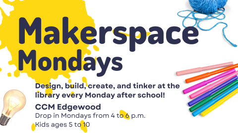 Makerspace Mondays slider