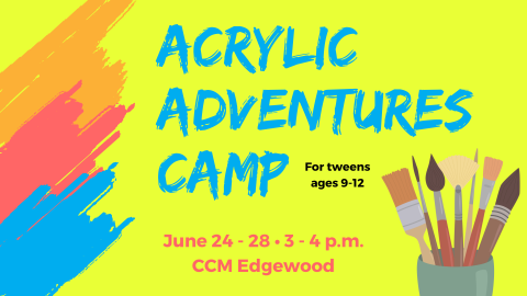 Acrylic Adventures Camp logo