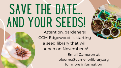 Save the Date... and your seeds!