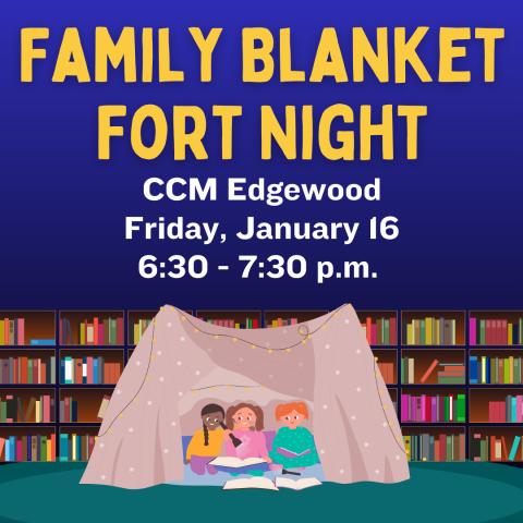 Family Blanket Fort Night logo
