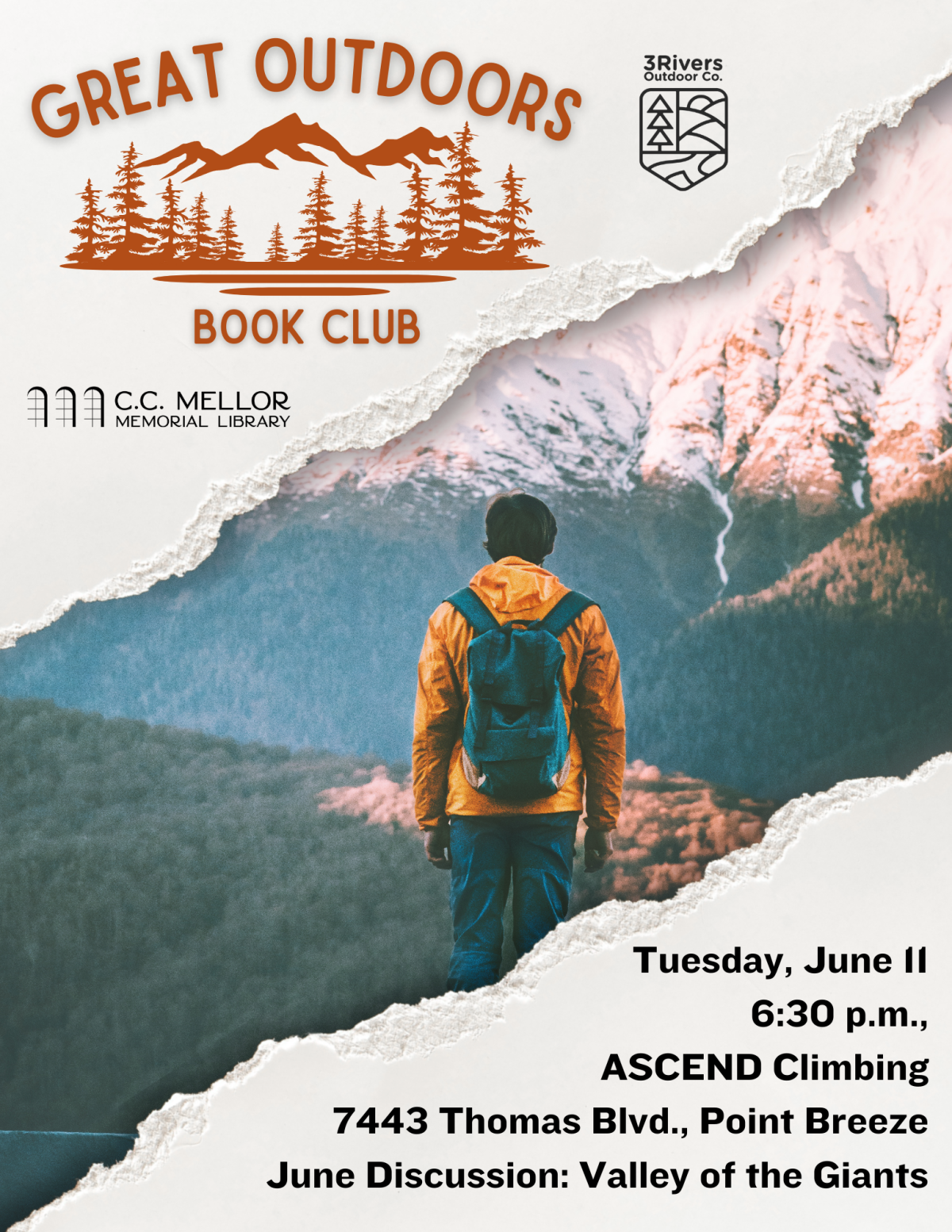 book club flyer