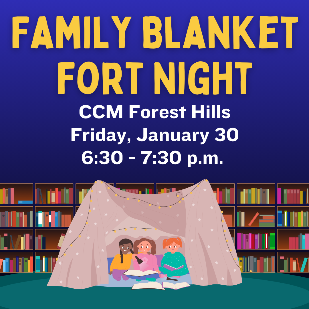 Family Blanket Fort Night logo